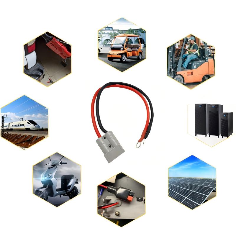 2-Pin Battery Connector Cable (with Ring Terminal) – Secure Battery Power Extension Cord