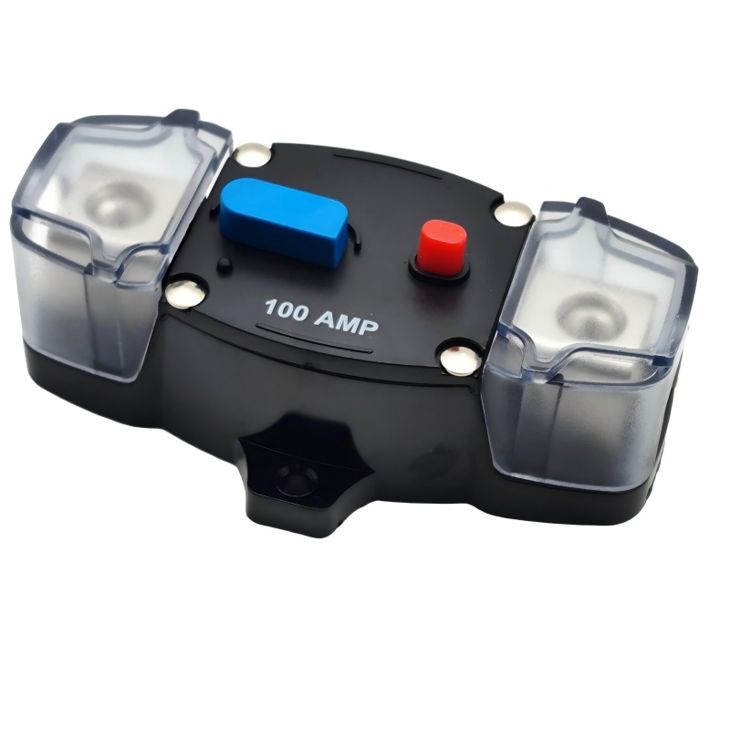 Car Audio 100A Resettable Circuit Breaker – Heavy-Duty Overcurrent Protection for Automotive Sound Systems