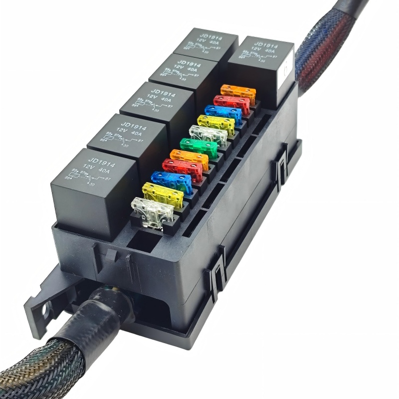 6-Way JD1914 Relay Box (with Fuse Integration) – All-In-One Circuit Control Hub