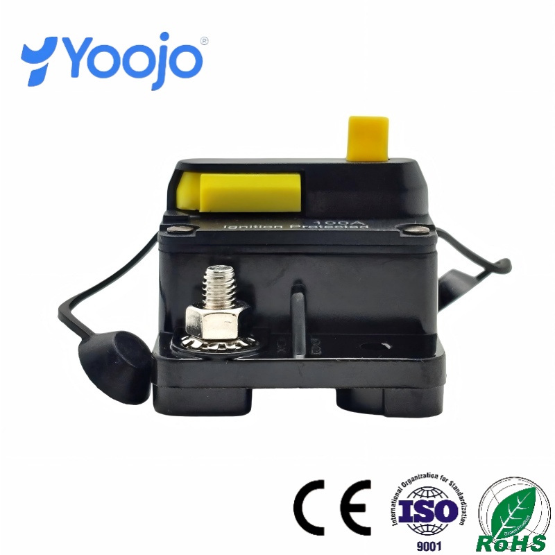 200A 12V-48V Waterproof Manual Reset Circuit Breaker for Car Boat Trolling Motor 