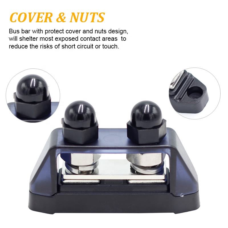 Dual Stud Power Distribution Block – Heavy-Duty Waterproof Power Distribution Solution