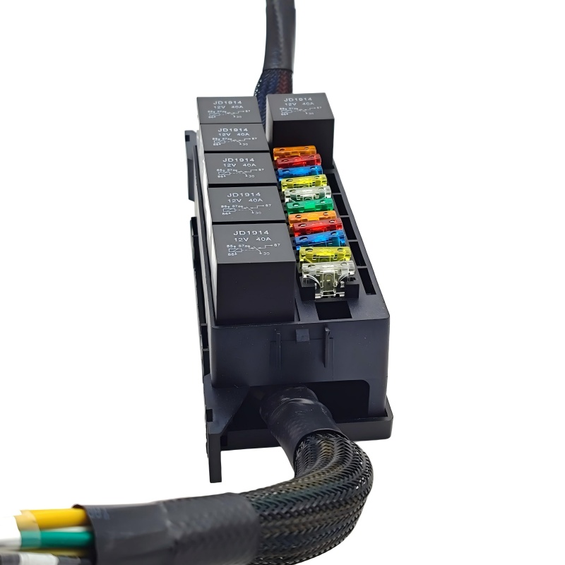 6-Way JD1914 Relay Box (with Fuse Integration) – All-In-One Circuit Control Hub