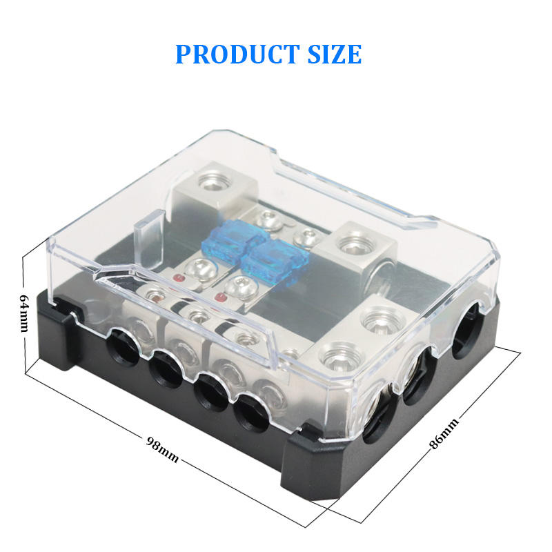 2 Way AFS Fuse Block (Power Distribution Block) – Heavy-Duty Dual-Circuit Protection