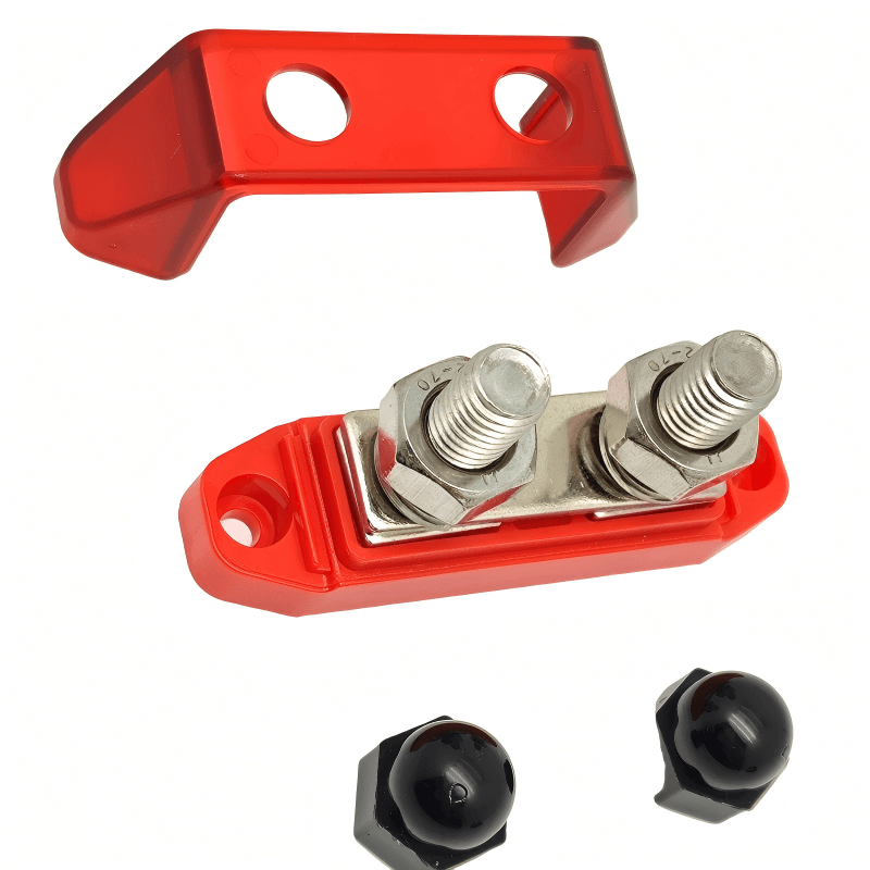 Dual Stud Power Distribution Block – Heavy-Duty Waterproof Power Distribution Solution