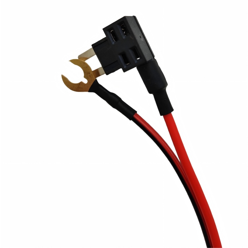 12V Blade Terminal to Cigarette Lighter Adapter Cable – Plug-and-Play Device Power Converter