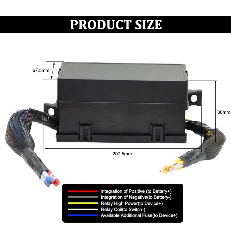 6-Way JD1914 Relay Box (with Fuse Integration) – All-In-One Circuit Control Hub