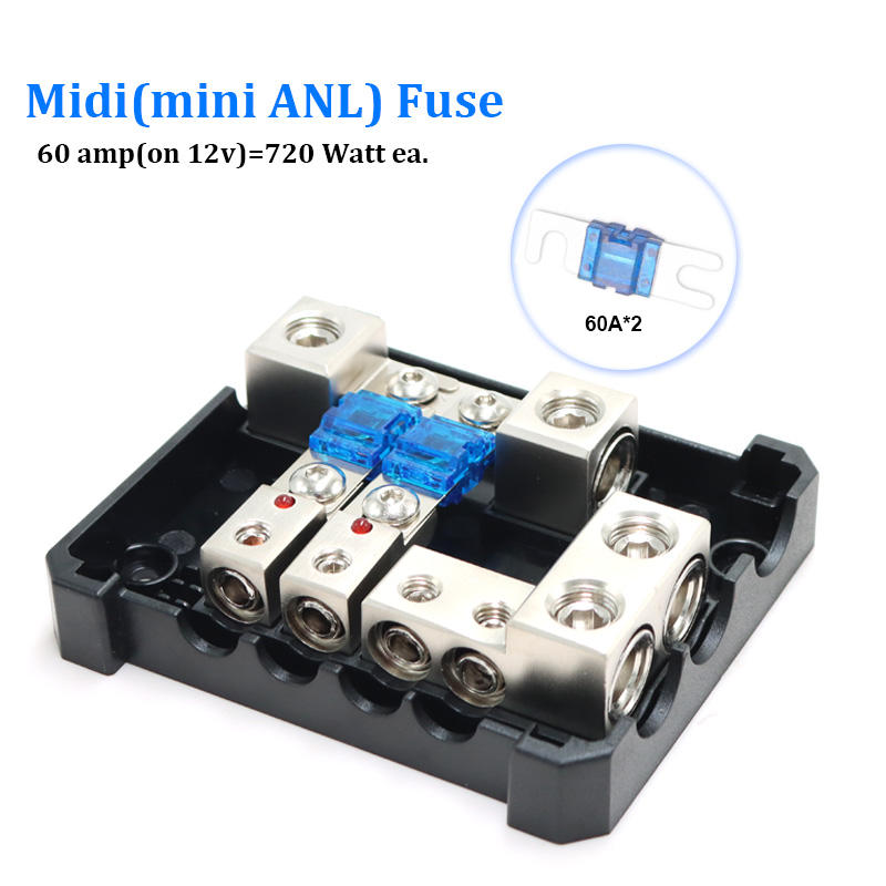 2 Way AFS Fuse Block (Power Distribution Block) – Heavy-Duty Dual-Circuit Protection