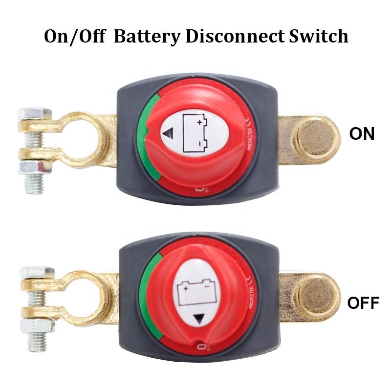 Knob-Type Battery Disconnect Switch – Heavy-Duty Waterproof Power Control