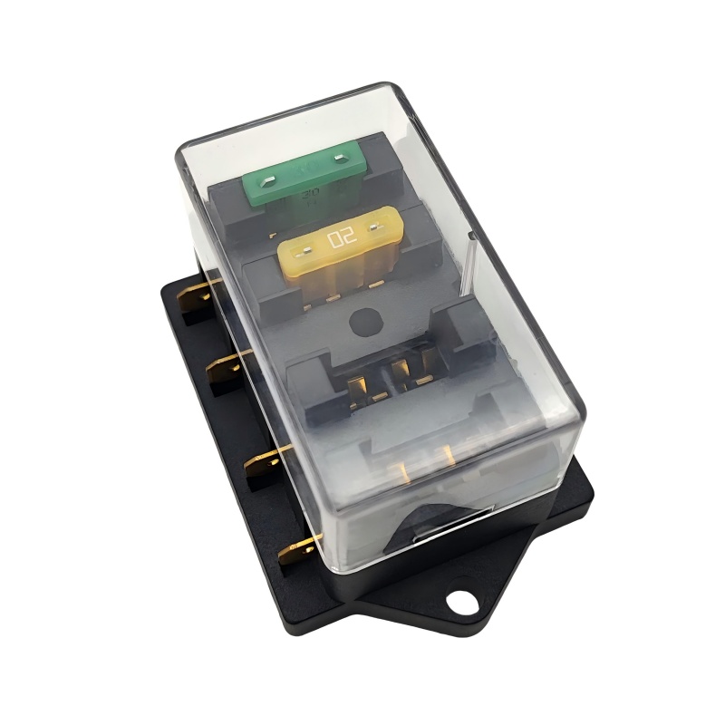 4-Circuit ATC Blade Fuse Block – Compact Circuit Protection Hub