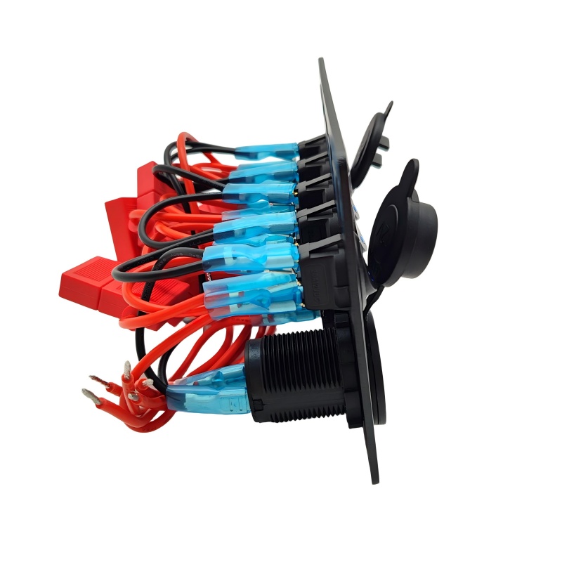 12V Multi-Function Switch & Power Panel – All-In-One Marine/RV Control Hub