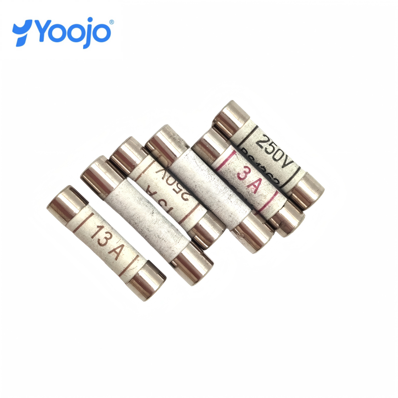  High Temp Resistant Heavy-Duty DC Ceramic Thermal Fuse & PV Fuse Holder 