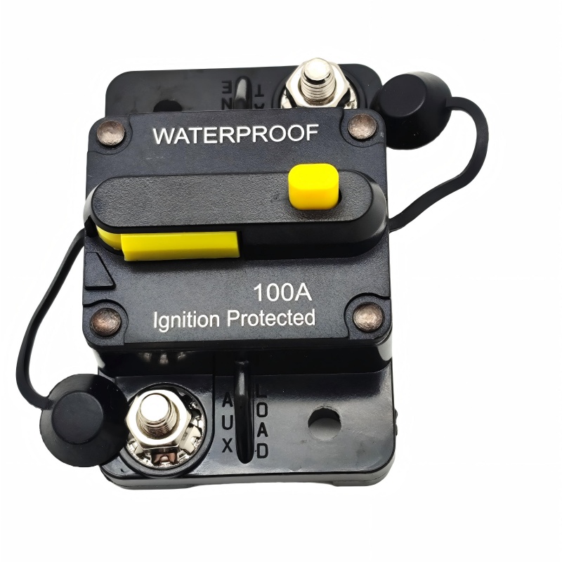 200A 12V-48V Waterproof Manual Reset Circuit Breaker for Car Boat Trolling Motor 